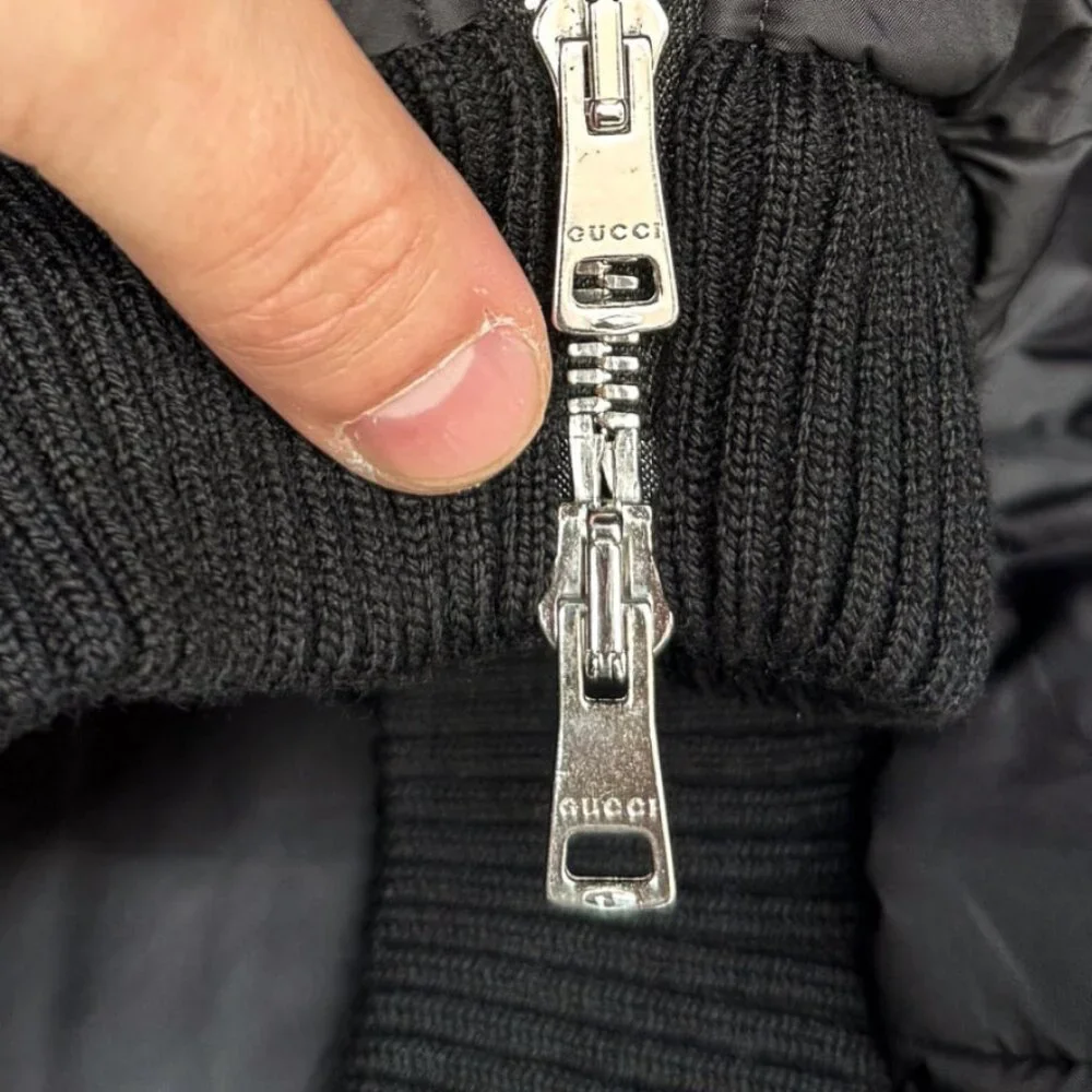 Gucci 2014 Black Toggle Accent Down Puffer Jacket - Picture 9 of 15